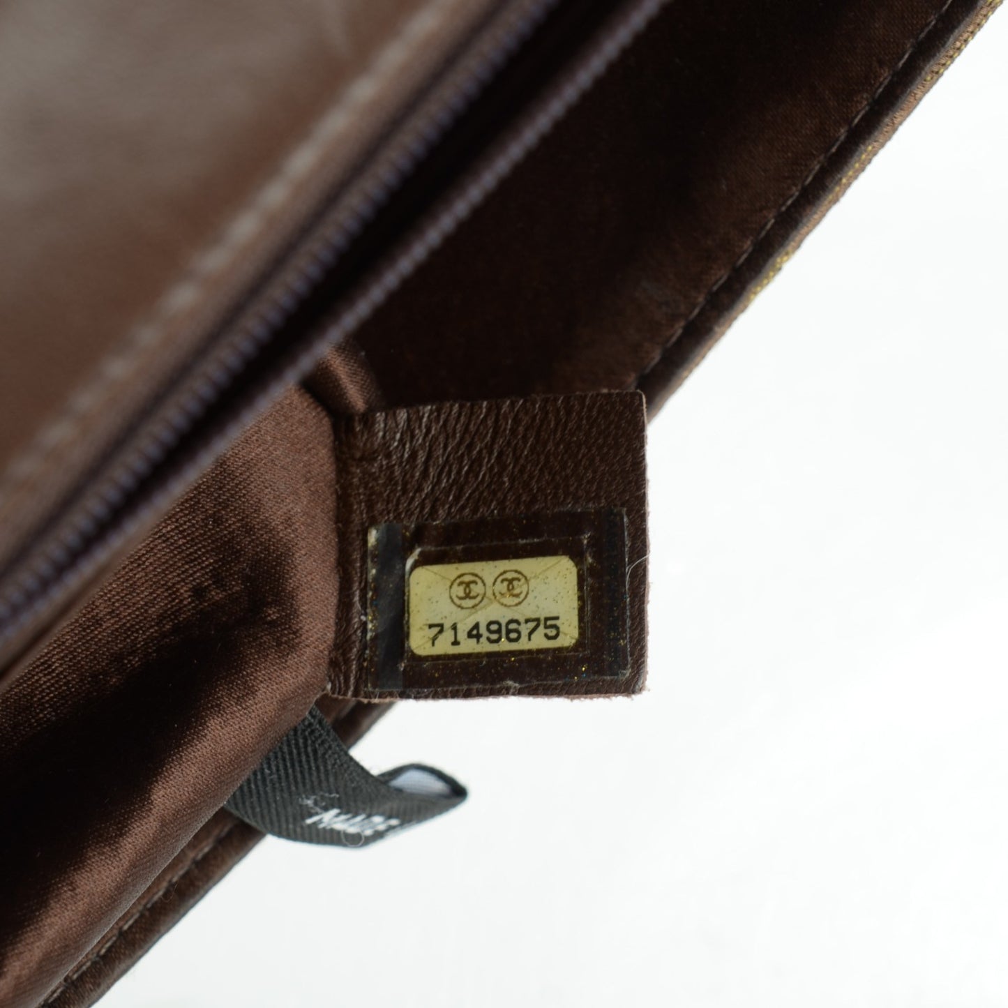 Nylon Medium Travel Flap Brown