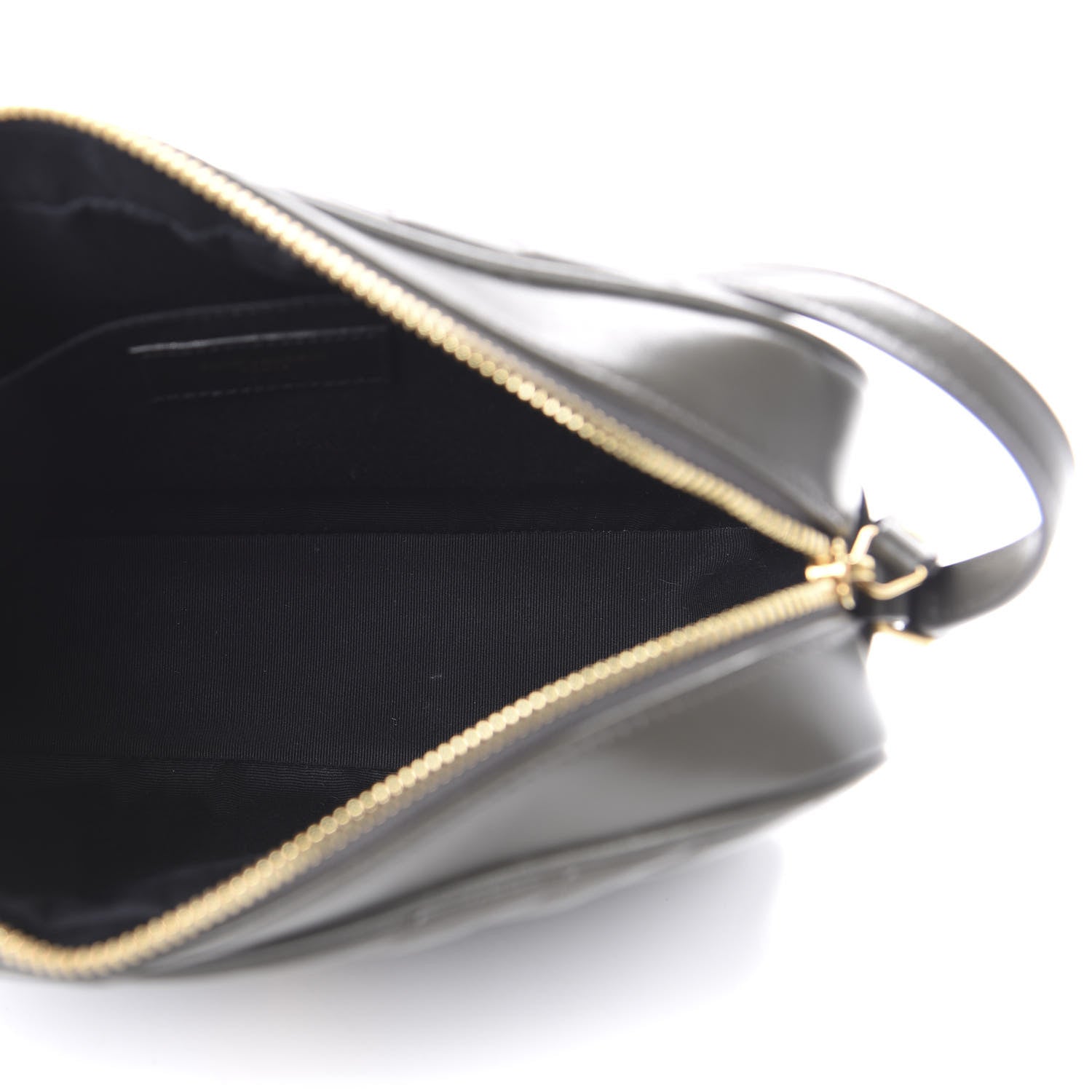 Saint Laurent Calfskin Matelasse Monogram Lou Camera Bag Sea Pebble 5 of 9
