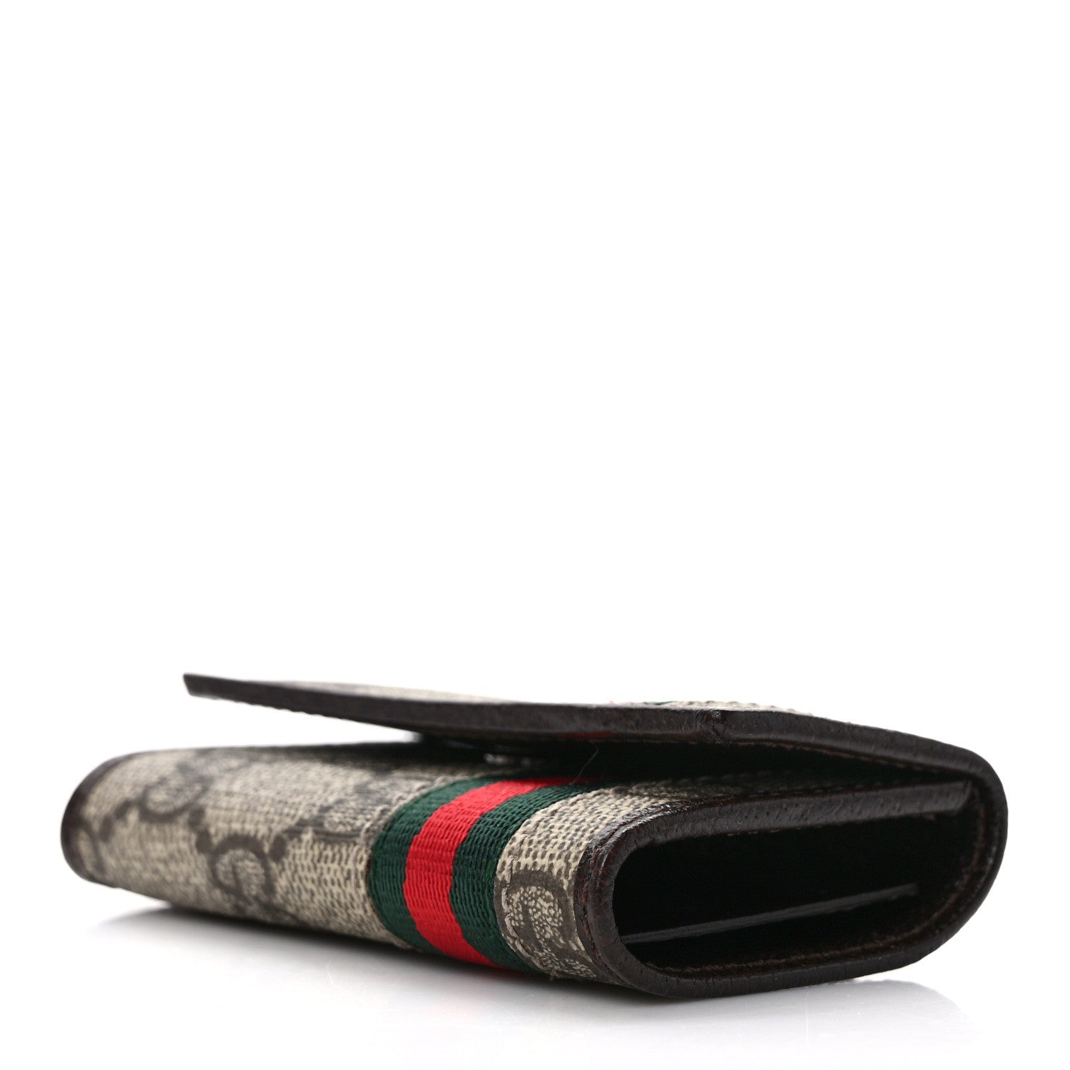 Gucci GG Supreme Monogram Web 6 Key Holder Case 4 of 8