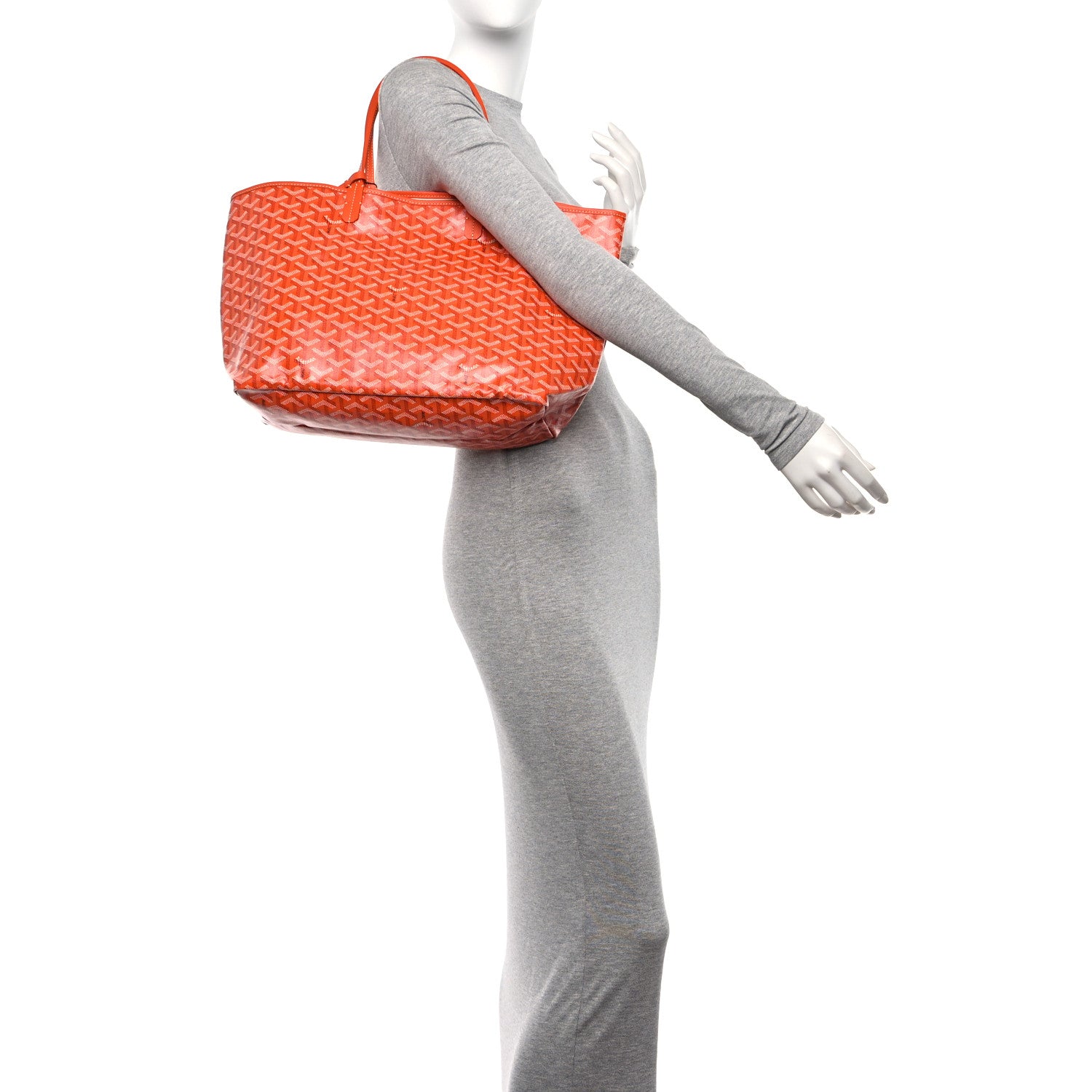 Goyard Goyardine Saint Louis PM Orange 3 of 10