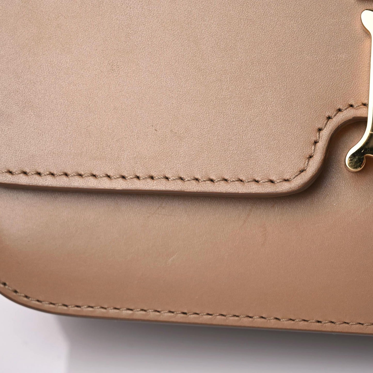 Calfskin Medium TB Bag Brown