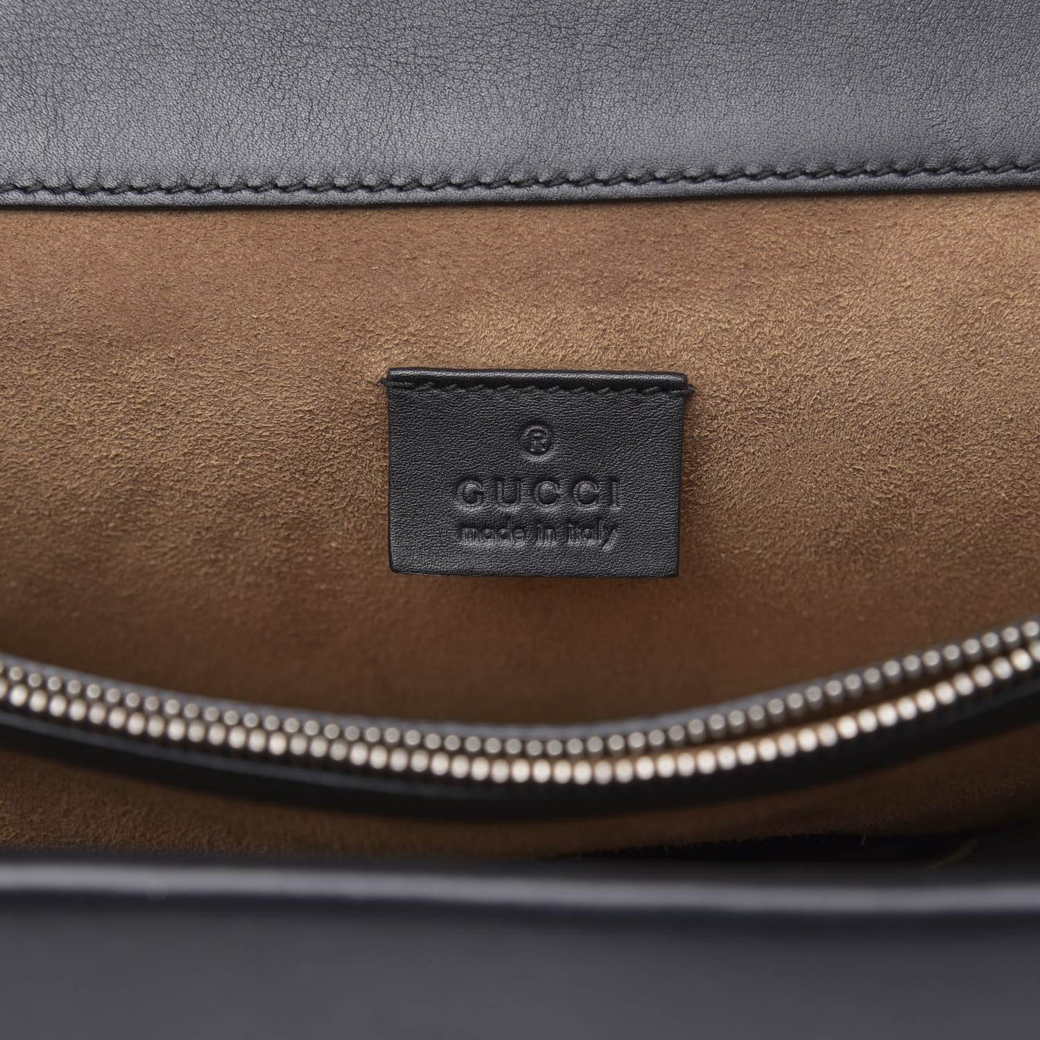 Gucci GG Supreme Monogram Arabesque Medium Dionysus Shoulder Bag Black 6 of 16