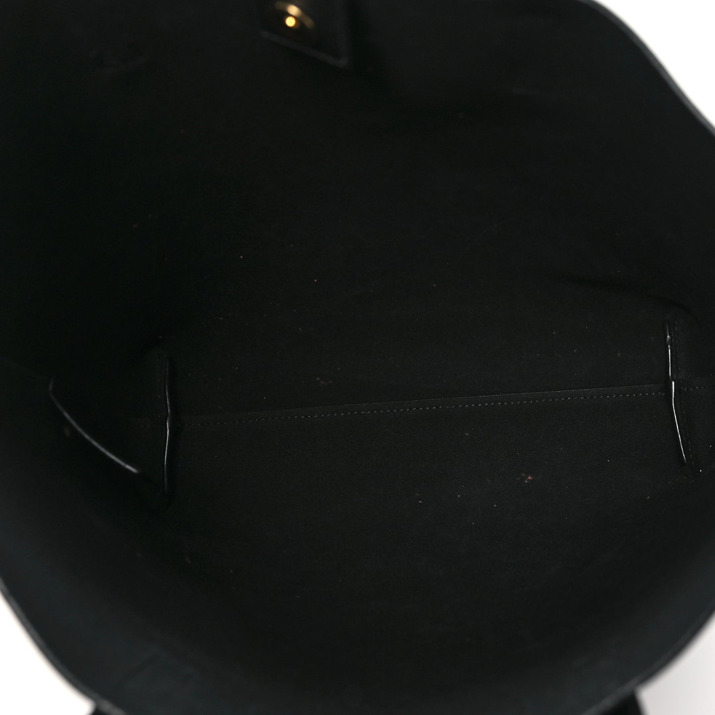 Calfskin Toy Shopping Tote Black