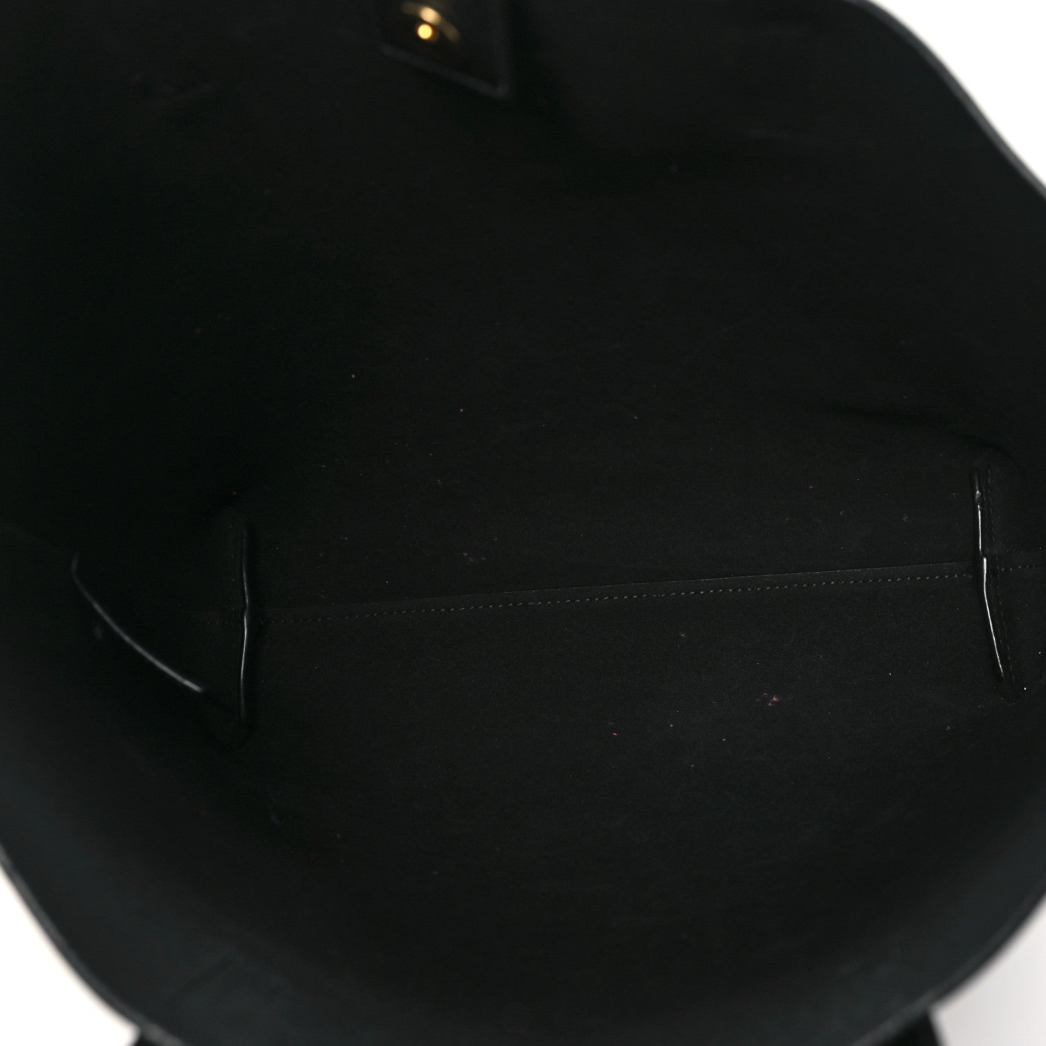 Saint Laurent Calfskin Toy Shopping Tote Black 5 of 11