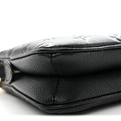 Louis Vuitton Empreinte Monogram Liv Pochette Black 9 of 11
