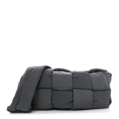 Bottega Veneta Nylon Intrecciato Padded Tech Cassette Bag Thunder 1 of 11
