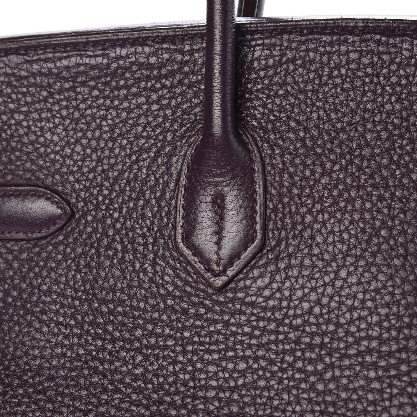 Taurillon Clemence Birkin 35 Raisin