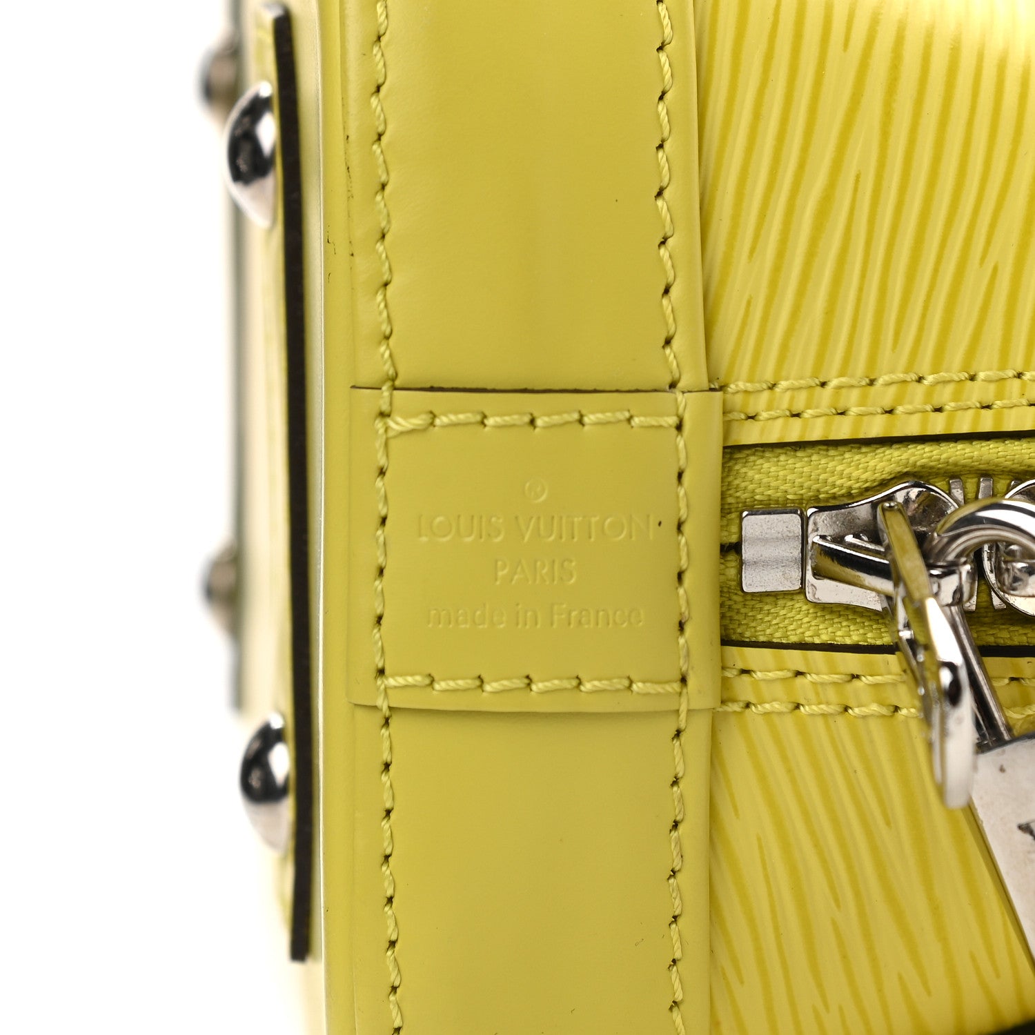 Louis Vuitton Epi Alma BB Pistache 6 of 10