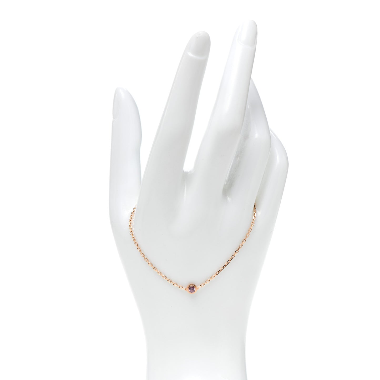 18K Pink Gold Pink Sapphire D'Amour Bracelet
