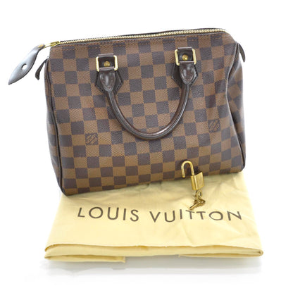 Louis Vuitton Damier Ebene Speedy 25 3 of 9