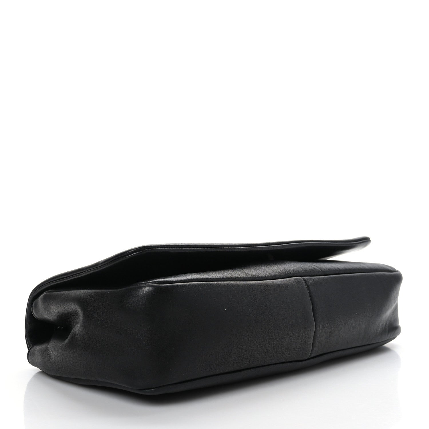 Chanel Lambskin Studded CC East West Flap Black 4 of 9