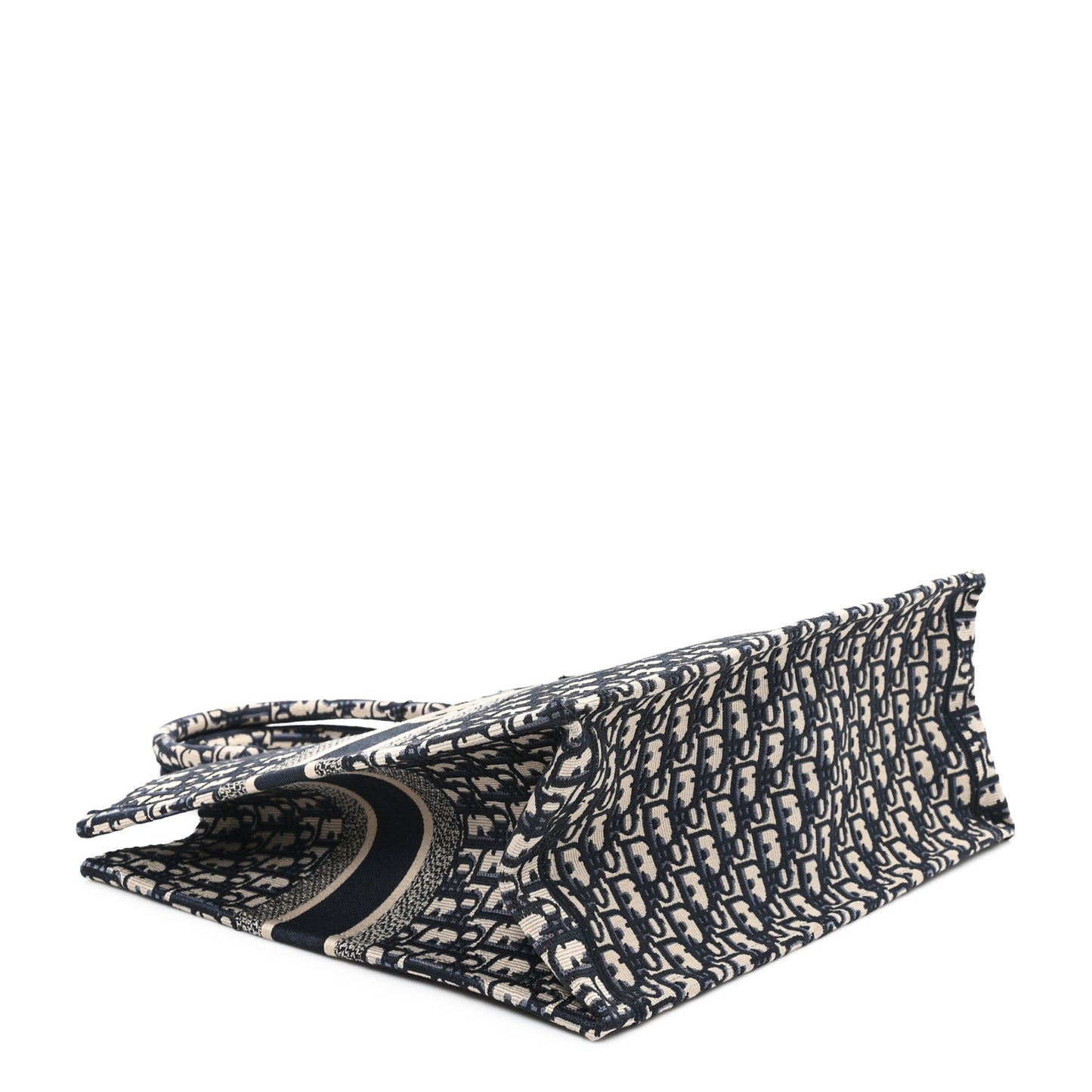 Oblique Large Book Tote Blue Multicolor