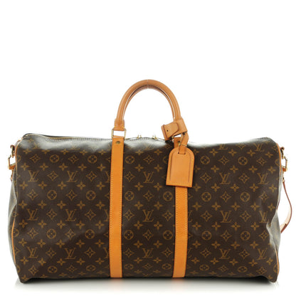 Louis Vuitton Monogram Keepall Bandouliere 55 1 of 7