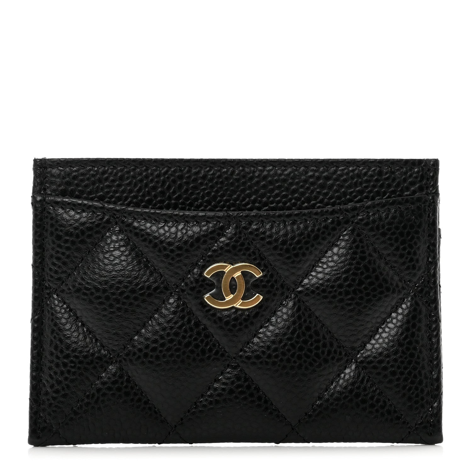 Chanel Caviar Quilted Card Holder Black 1 of 9