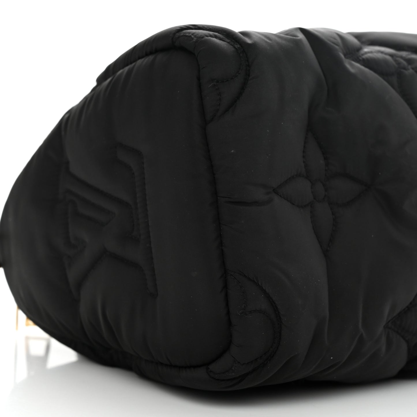 Econyl Mini Monogram Pillow Speedy Bandouliere 25 Black