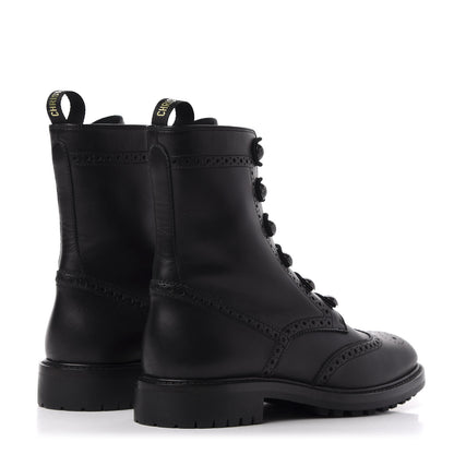 Christian Dior Calfskin Diorunit Low Boot 39 Black 4 of 10