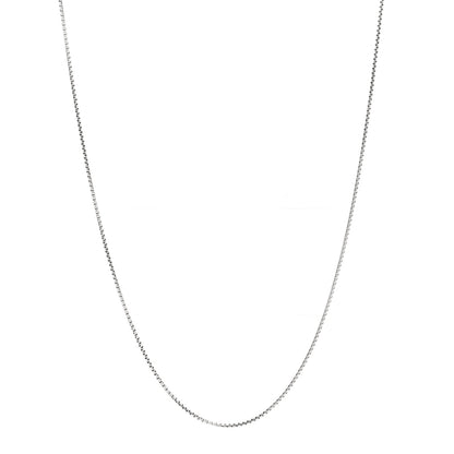 David Yurman Sterling Silver 1.7mm Box Chain Slider Necklace 36" 1 of 5
