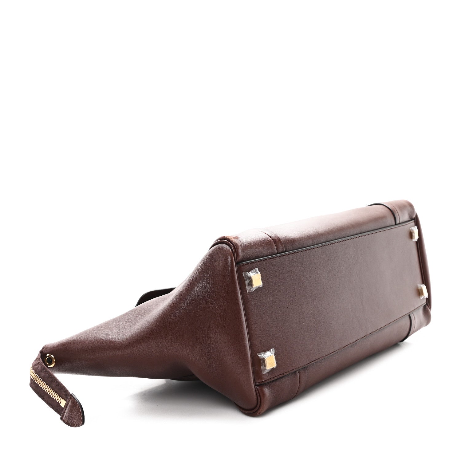 Celine Supple Shiny Lambskin Medium New Luggage Brick 4 of 11