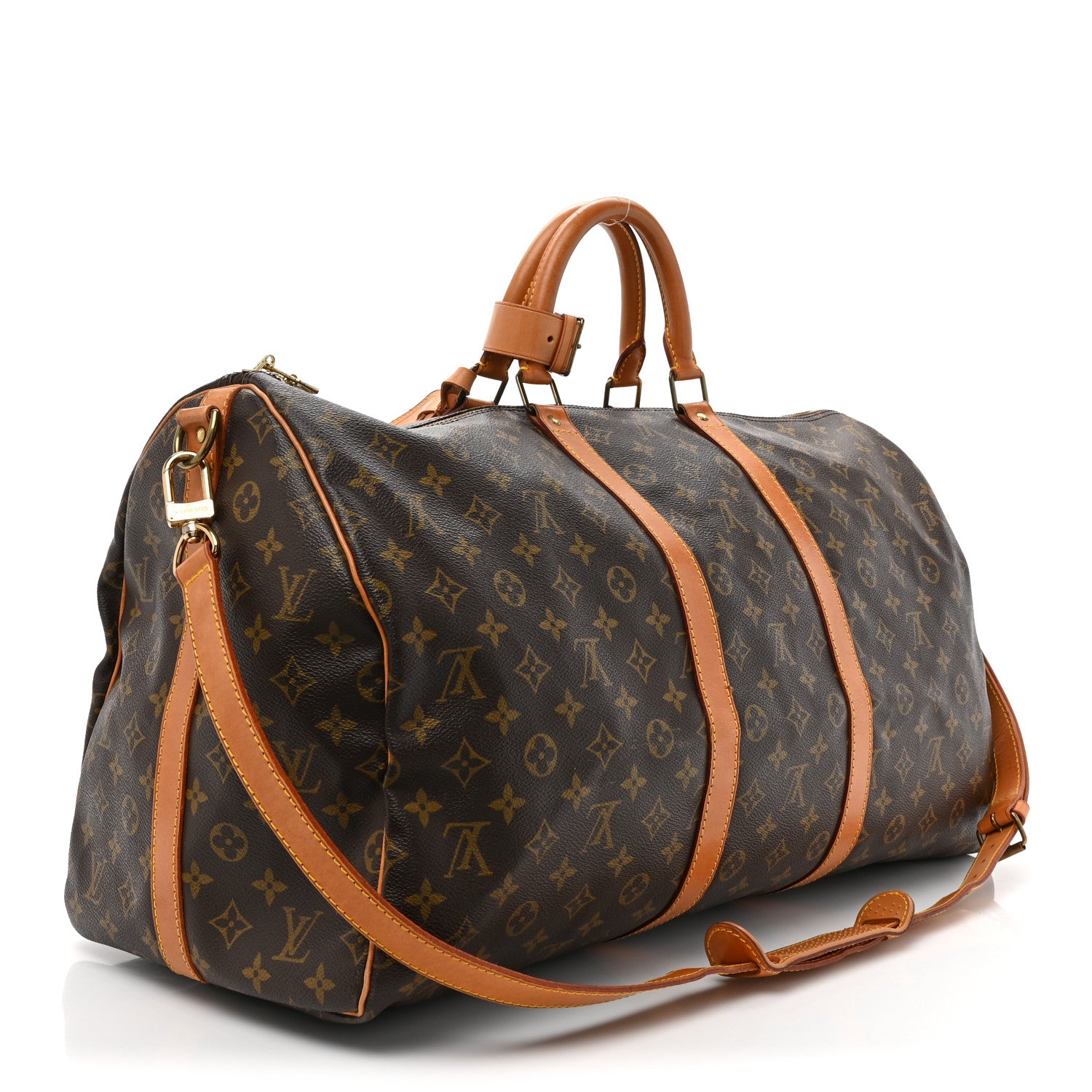 Louis Vuitton Monogram Keepall Bandouliere 55 2 of 16