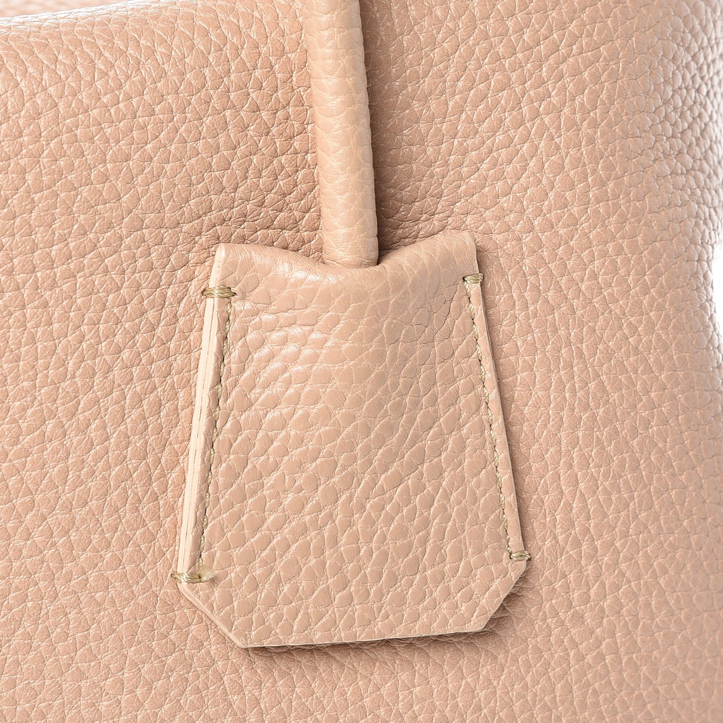 London Grainy Calfskin Medium Baynard Tote Light Nude