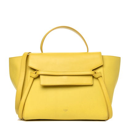 Celine Elephant Calfskin Mini Belt Bag Sun Yellow 1 of 11