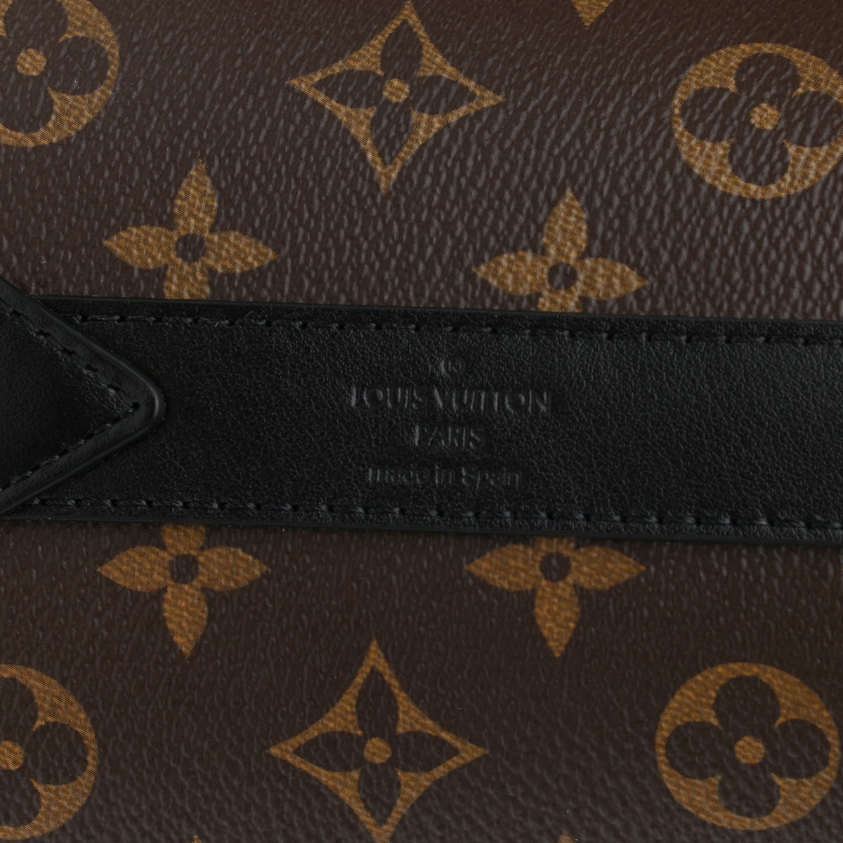 Louis Vuitton Monogram Macassar Weekend Tote GM 7 of 10