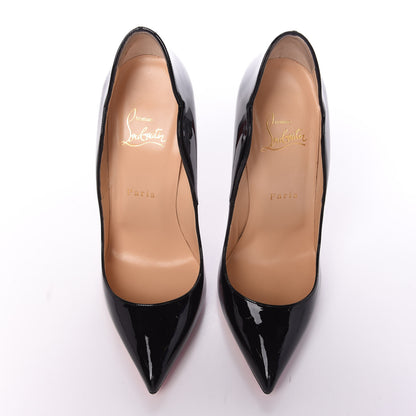Christian Louboutin Patent Hot Chick 130 Pumps 39 Black 5 of 10