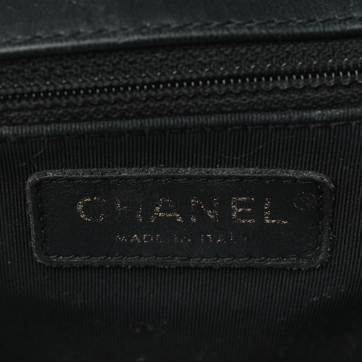 Chanel Lambskin Quilted Large Boy Flap Black 6 of 9