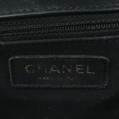 Chanel Lambskin Quilted Large Boy Flap Black 6 of 9