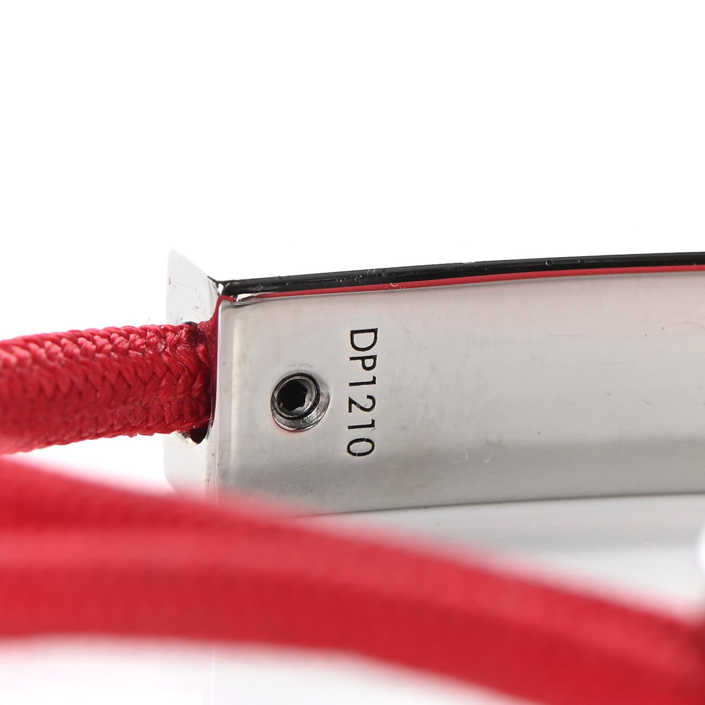 Nylon LV Space Bracelet Rouge