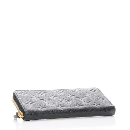 Louis Vuitton Empreinte Clemence Wallet Black 4 of 7
