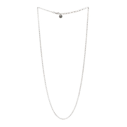 Gucci Sterling Silver Classic Chain Necklace 3 of 4