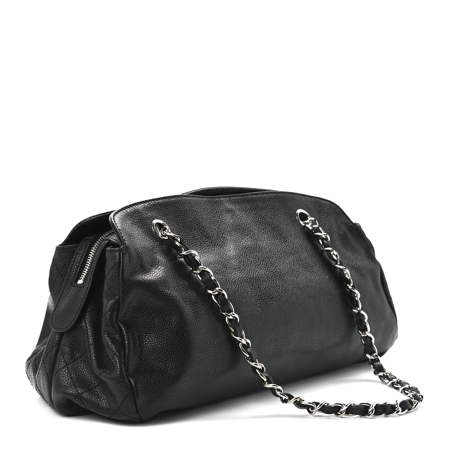 Caviar 31 CC Shoulder Bag Black