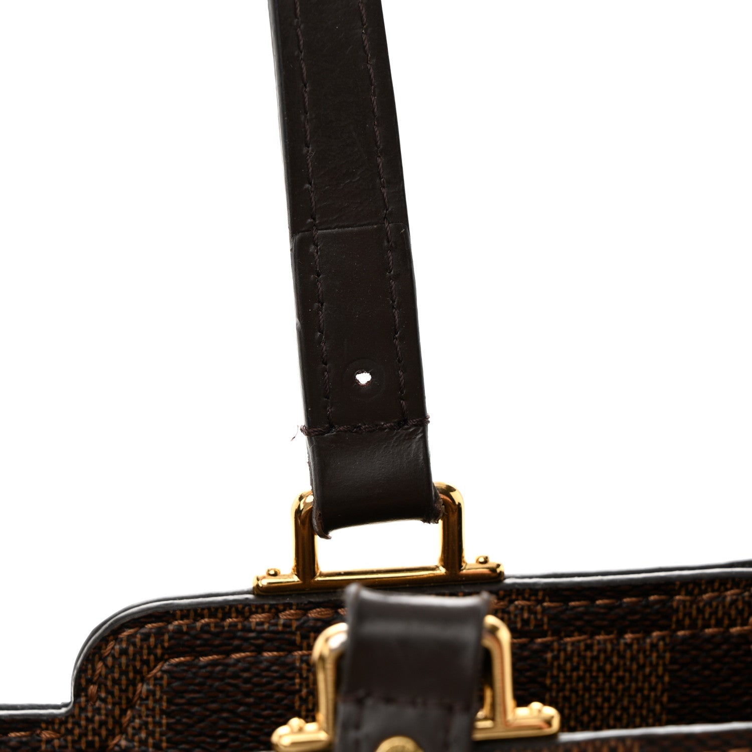 Louis Vuitton LOUIS VUITTON Damier Ebene Jersey Black 14 of 16