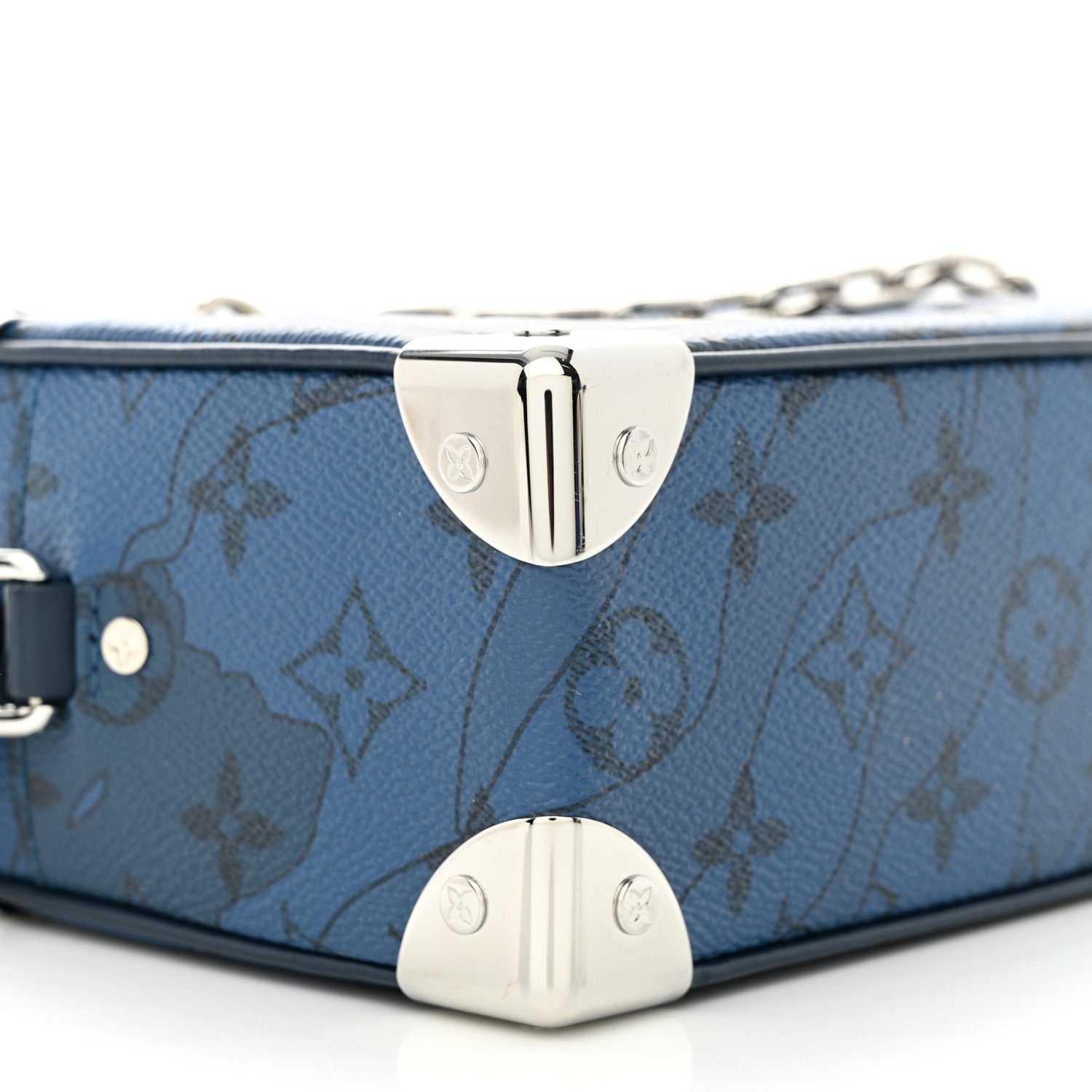 Louis Vuitton Monogram Aquagarden Mini Soft Trunk Abyss Blue 8 of 9
