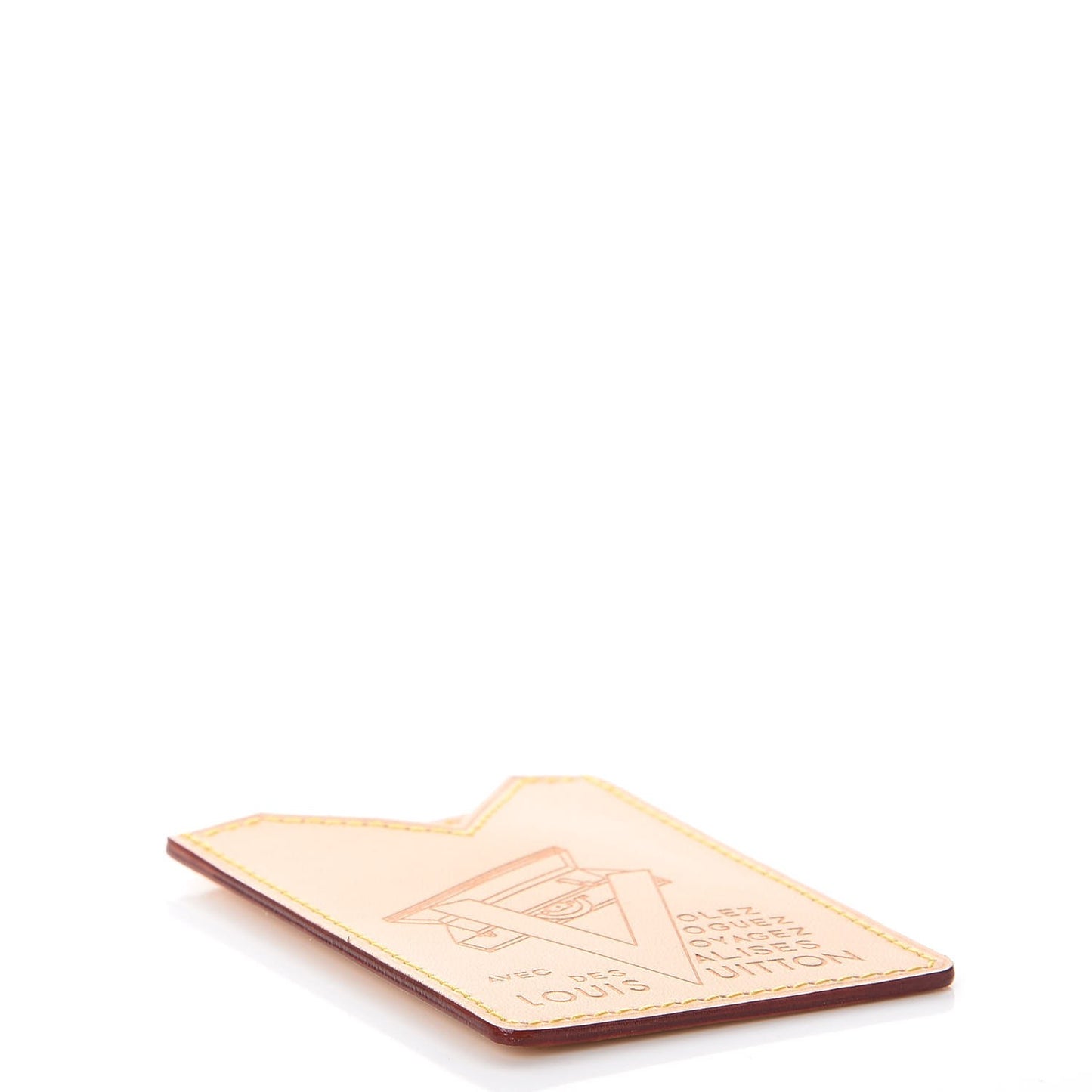 Vachetta Voyages Card Holder