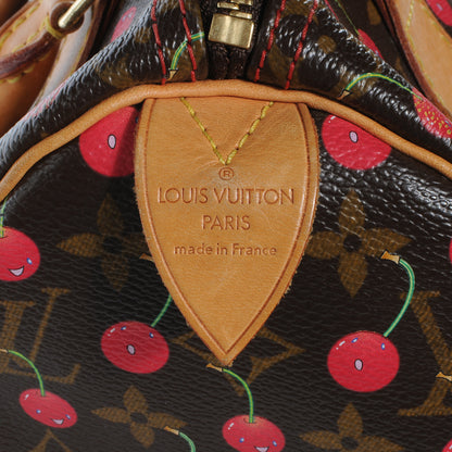 Louis Vuitton Monogram Cerises Speedy 25 5 of 7