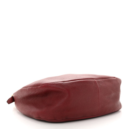 Prada Vitello Daino Hobo Amaranto 4 of 12