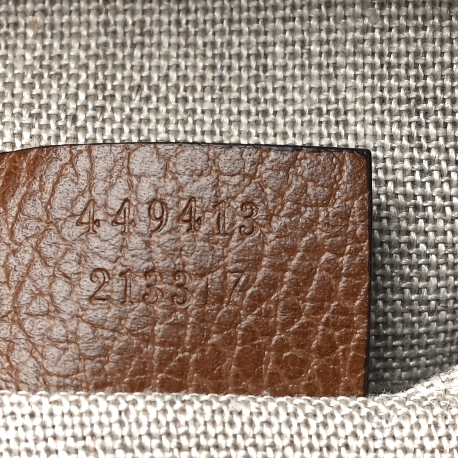 Gucci Monogram Mini Bree Messenger Bag Beige Tabacco 7 of 13