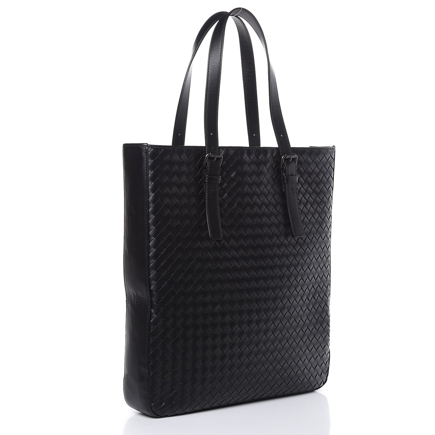 Nappa Intrecciato North West Tote Black