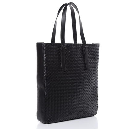 Bottega Veneta Nappa Intrecciato North West Tote Black 3 of 14