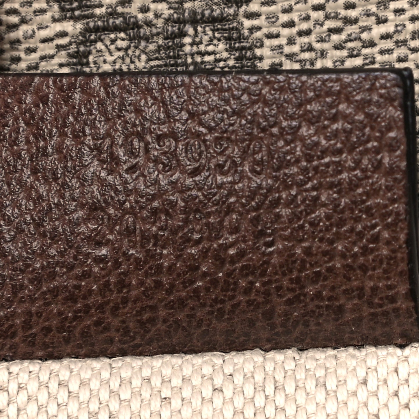 GG Supreme Monogram Neo Vintage Web Belt Bag Brown