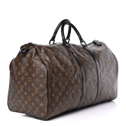Louis Vuitton Monogram Waterproof Keepall Bandouliere 55 3 of 12