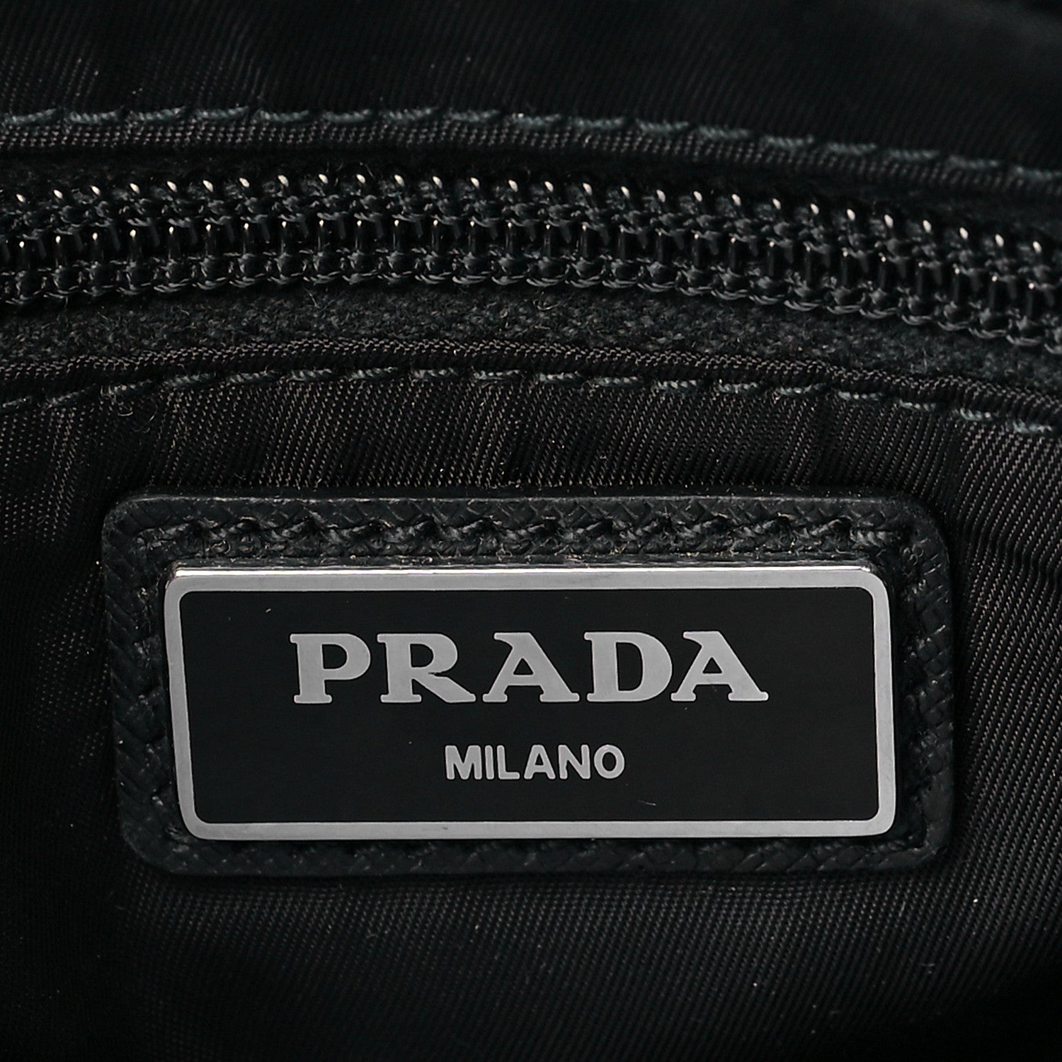 Prada X UNIVERSAL STUDIOS Tessuto Nylon Montagna Frankenstein Print Multi Zip Belt Bag Black Menta 5 of 9