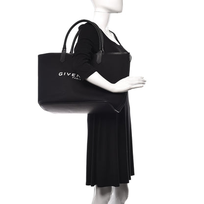 Givenchy Canvas Medium Antigona Logo Tote Black 2 of 12