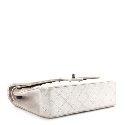 Chanel Iridescent Calfskin Medium Double Flap Light Gold 4 of 10