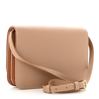 Burberry Grained Calfskin Small TB Bag Camel Alabaster Beige Warm Tan 3 of 9
