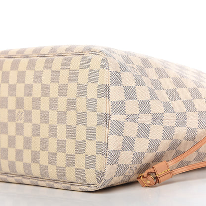 Louis Vuitton Damier Azur Neo Neverfull MM 7 of 10
