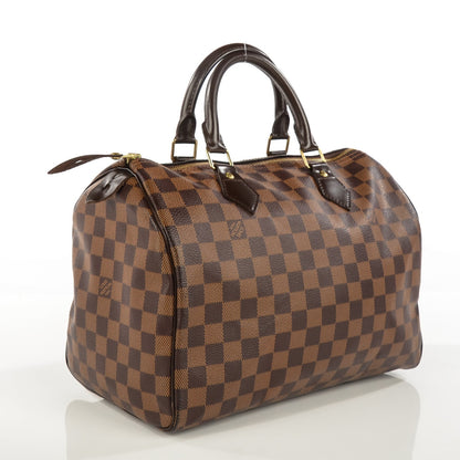 Louis Vuitton Damier Ebene Speedy 30 4 of 8