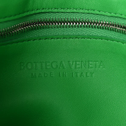 Bottega Veneta Lambskin Maxi Intrecciato Cassette Crossbody Bag Grass 6 of 9